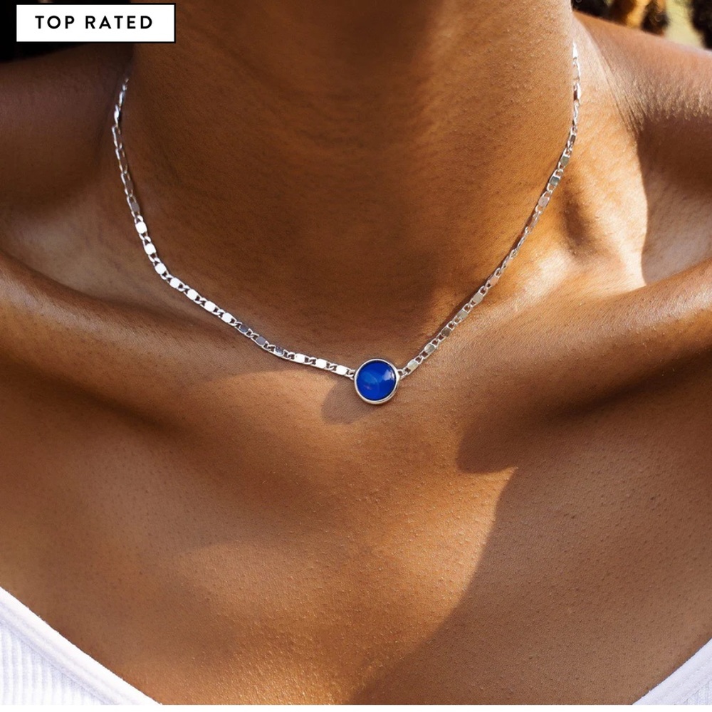 Pura Vida Silver Mood Choker Necklace